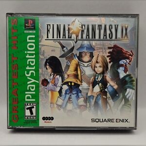 Final Fantasy IX PS1 Greatest Hits Complete 4 Disc Set CIB Tested
